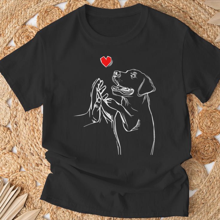 Labrador Retriever Love Golden Labbi Dog T-Shirt Geschenke für alte Männer