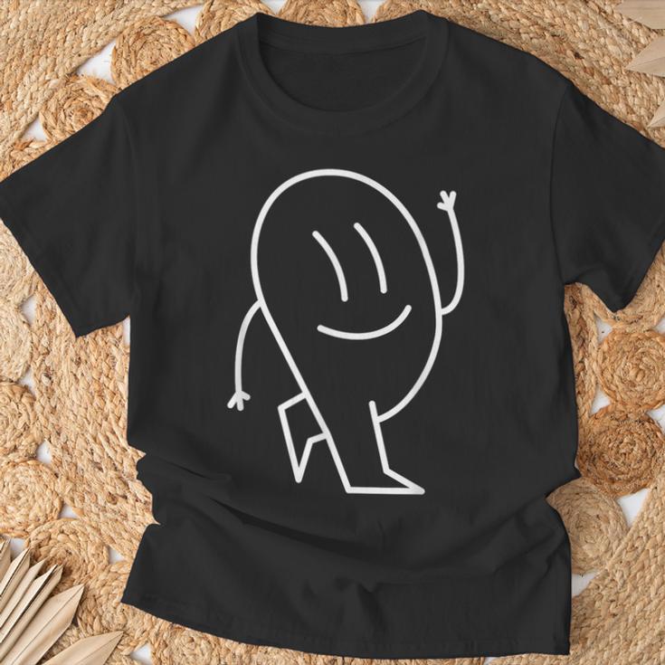 Lachendes Gesicht T-Shirt Geschenke für alte Männer