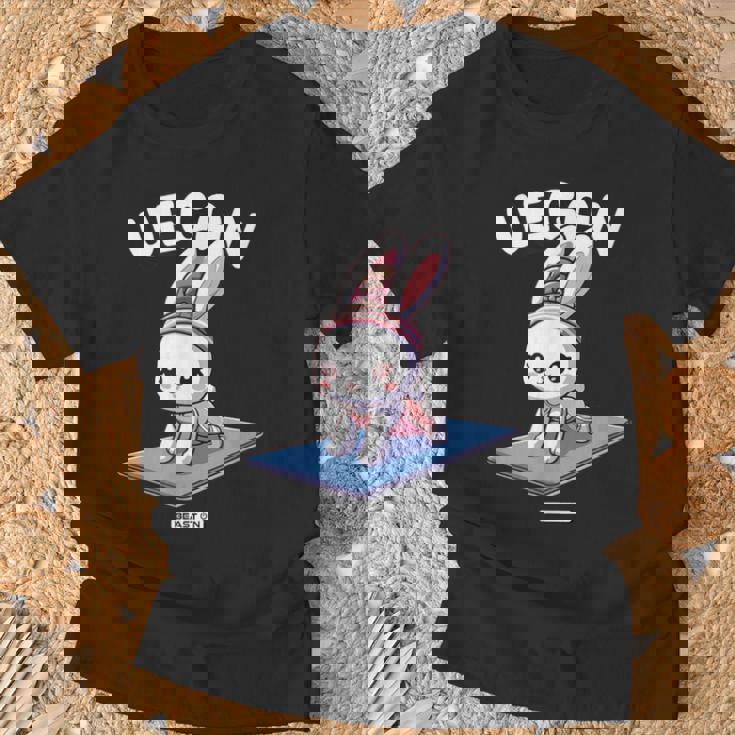 Lindo Conejito Fitnessegano Divertido Es Gimnasio Entrenamientos Camiseta unisex Regalos para ancianos