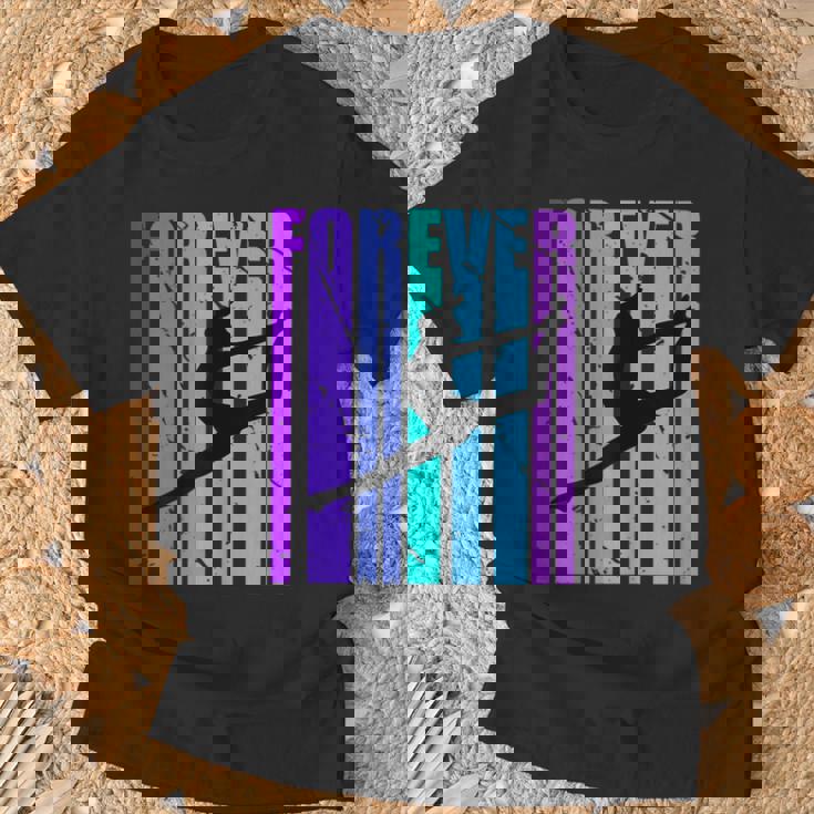 A Los Fanáticos De Forever Dance Retrointage Y De Temporada Desgastados Les Encanta Lo Cool Camiseta unisex Regalos para ancianos