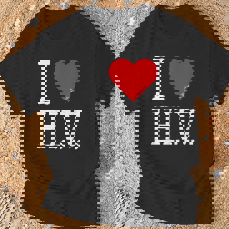 I Love Initials Maglietta Regalos para ancianos