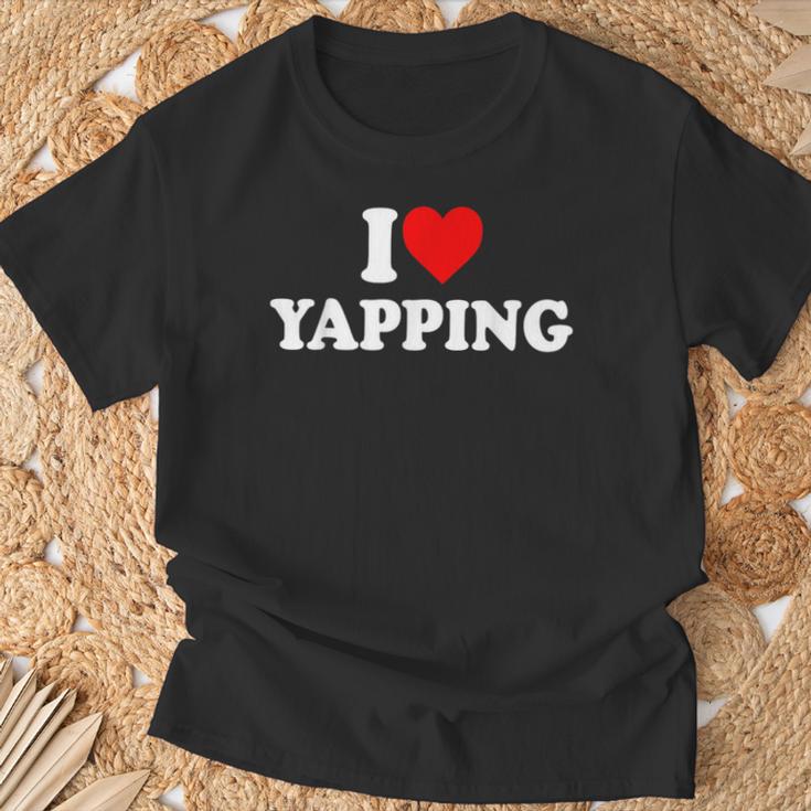 I Love Yapping T-Shirt Geschenke für alte Männer