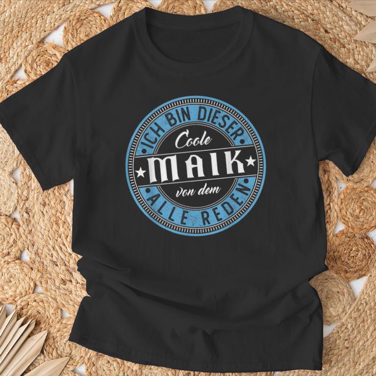 Maik Ich Bin Dieser Cooler Maik I' T-Shirt Geschenke für alte Männer