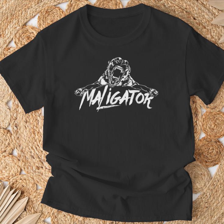 Maligator Malinois Dog T-Shirt Geschenke für alte Männer