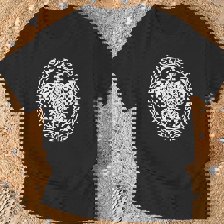 Maori Simbolo Tartaruga Tartarughe New Zealand Maglietta Regalos para ancianos