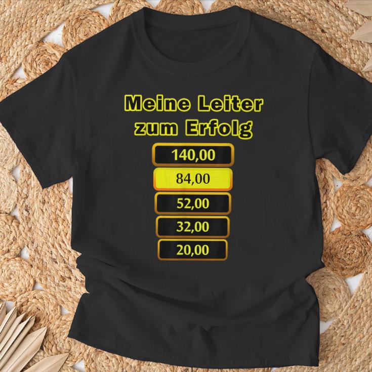 Meine Leiter Zum Erfolg Spielothek Casino Spielhalle T-Shirt Geschenke für alte Männer