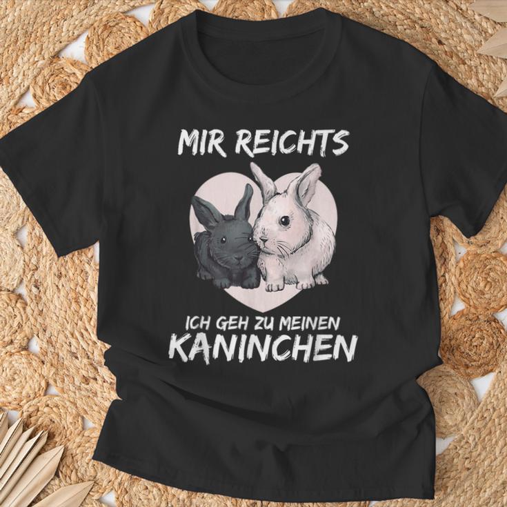 Mir Reichts Ich Geh Zu Mein Rabbit S T-Shirt Geschenke für alte Männer