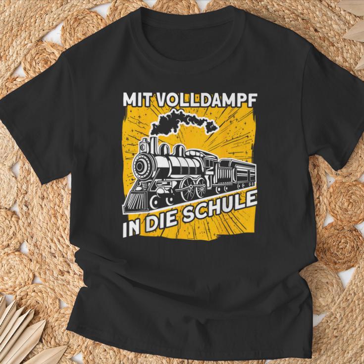 Mitollteamf In Die Schule Railway Mitollteamf In The School T-Shirt Geschenke für alte Männer