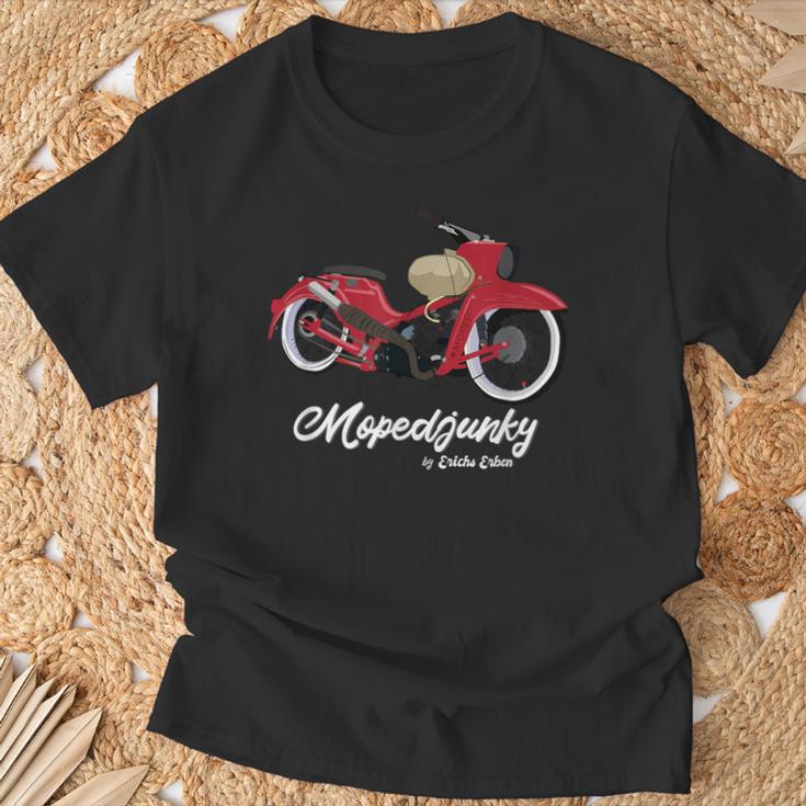 Mopedjunky Simson Star T-Shirt Geschenke für alte Männer