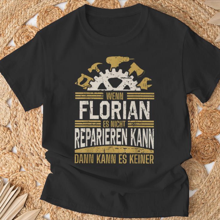 Name Florian Wenn Florian Es Nicht Reparieren Kann T-Shirt Geschenke für alte Männer