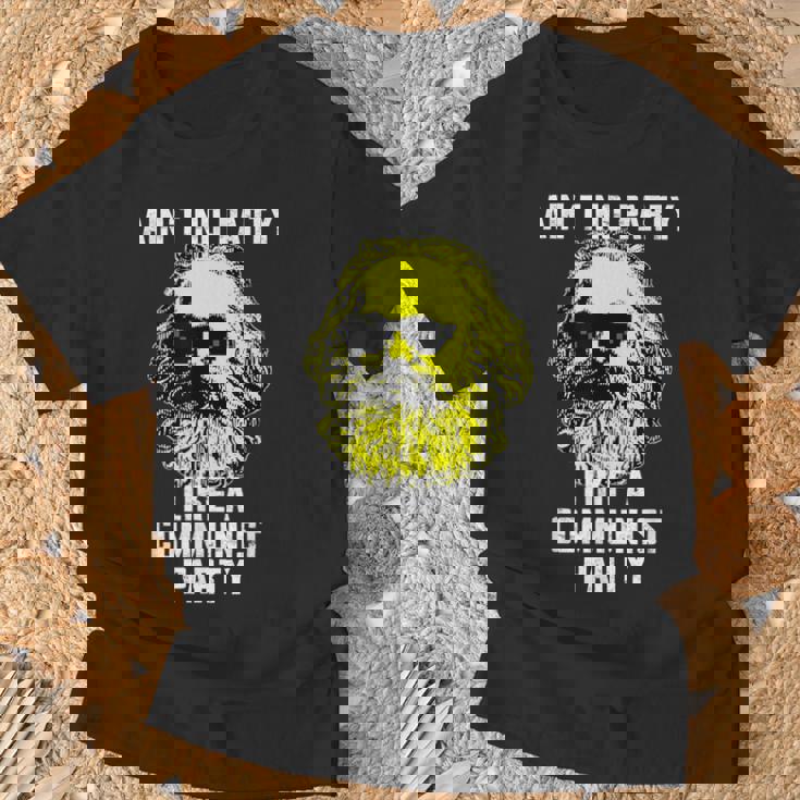 Ne Pas Faire De Fête Comme Une Fête Communist – Karl Marx Meme T-Shirt Cadeaux pour les vieillards
