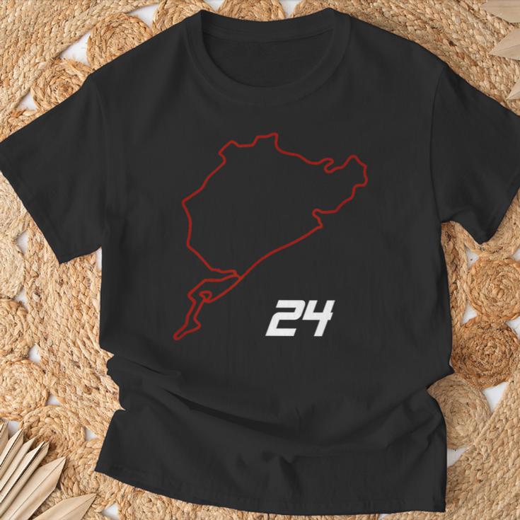 Nordschleife Grüne Hölle Motorsport Tuning T-Shirt Geschenke für alte Männer