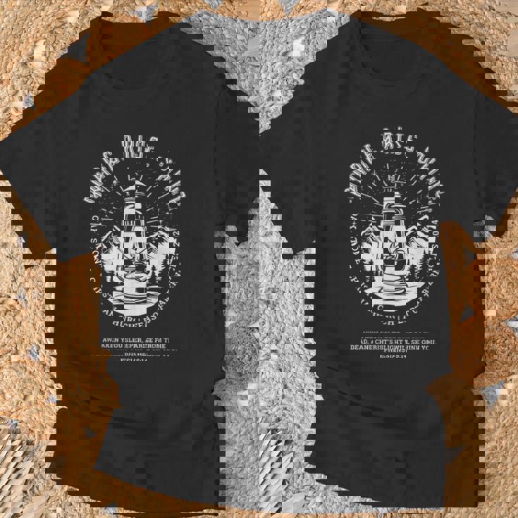 Oak Stone Feast Of Tabernacles Awake Arise Shine Lantern T-Shirt Gifts for Old Men