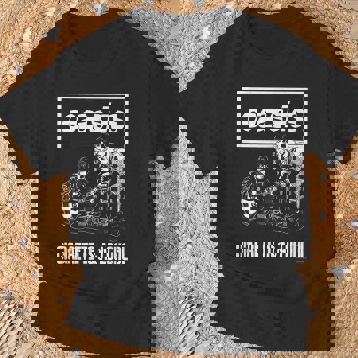 Oasis – Cigarettes And Alcohol T-shirt - Monsterry