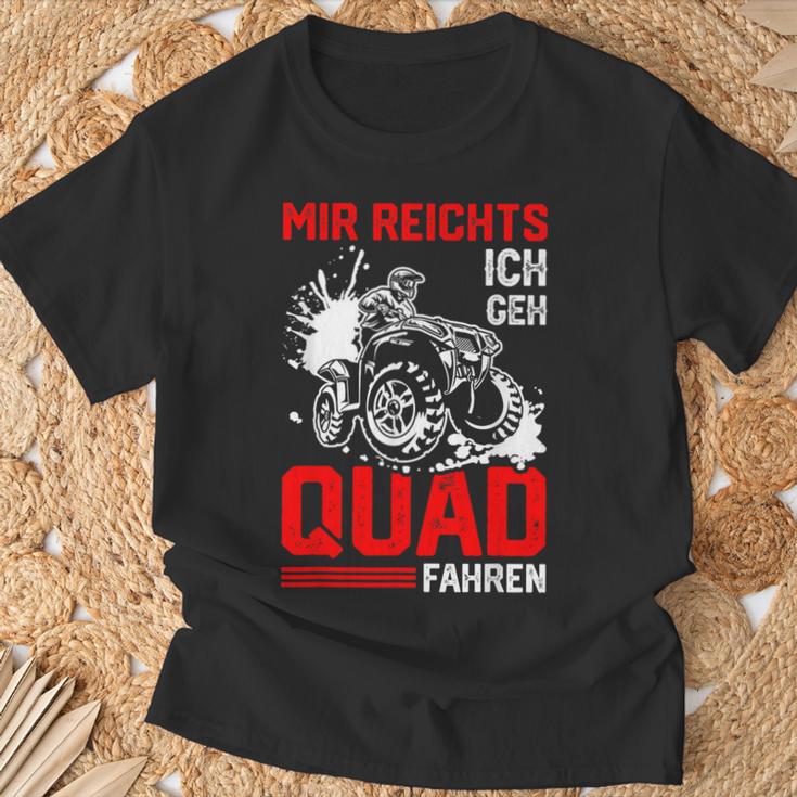 Offroad Bike Saying Mir Reichts Ich Geh Quad Fahren S T-Shirt Geschenke für alte Männer