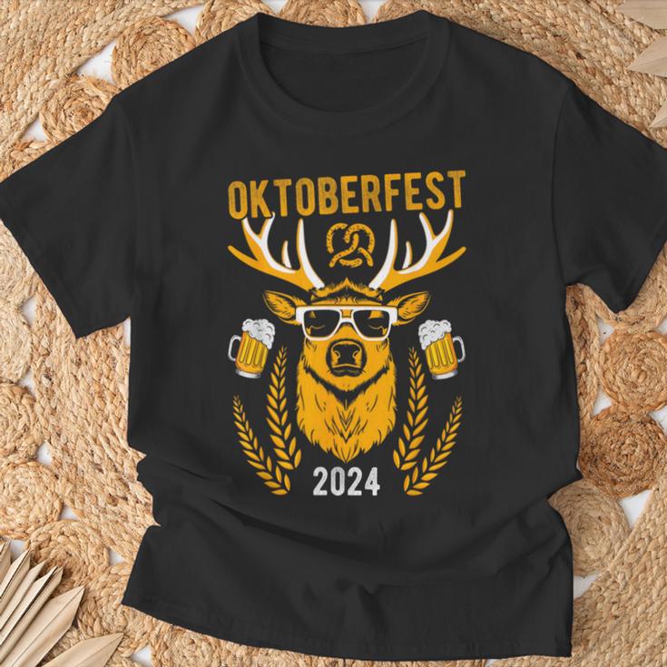 Oktoberfest 2024Olksfest Beer Oktoberfest Beer Festival T-Shirt Geschenke für alte Männer