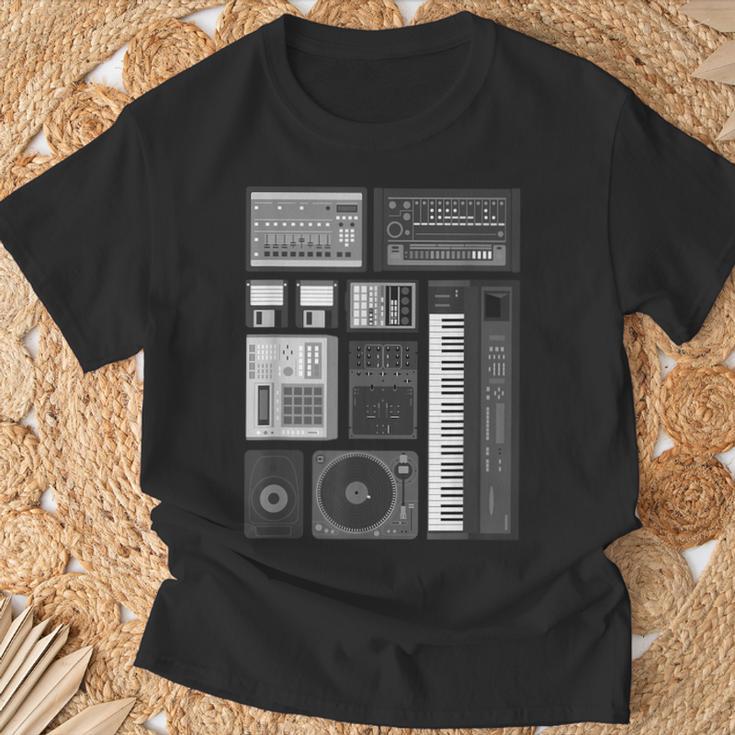 Old School Hip Hop Rap Music Beat Maker T-Shirt Geschenke für alte Männer