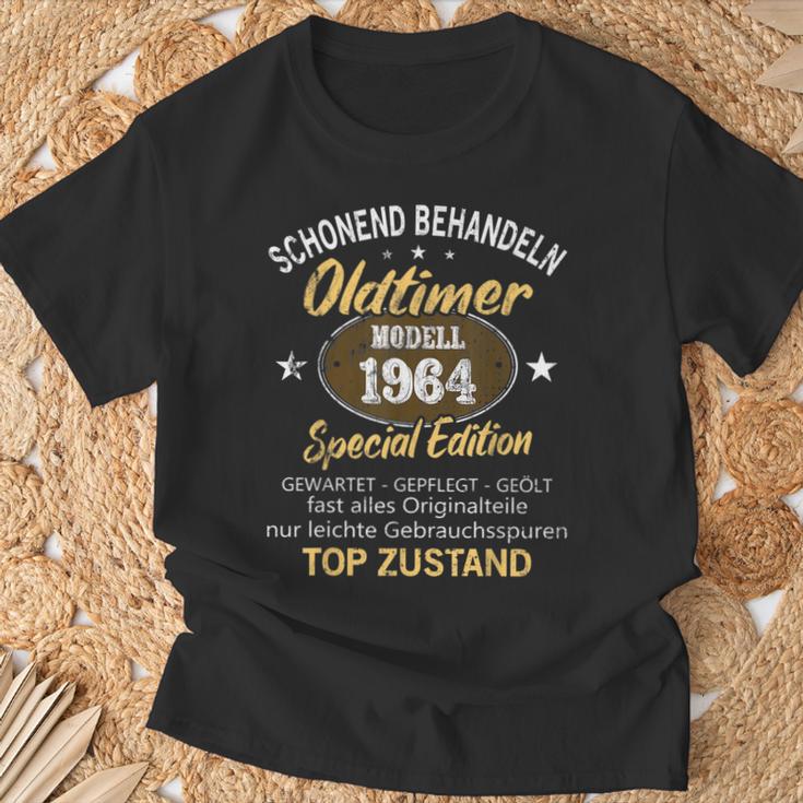 Oldtimer Baujahr 1964 Geborenintage 1964 Birthday T-Shirt Geschenke für alte Männer