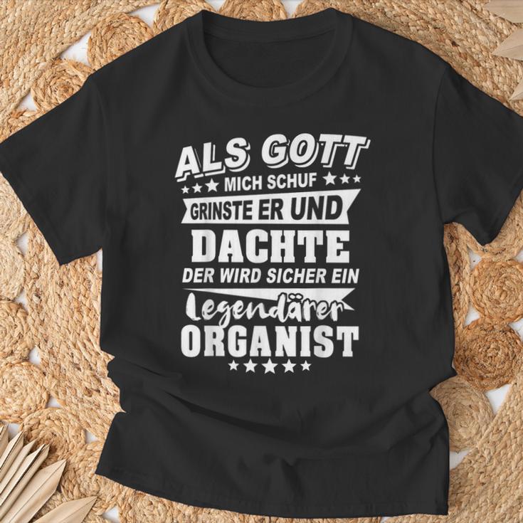 Organist T-Shirt Geschenke für alte Männer