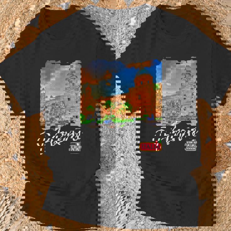 Palermo Sicilia Sicilia Italiana Palermo Camiseta unisex Regalos para ancianos