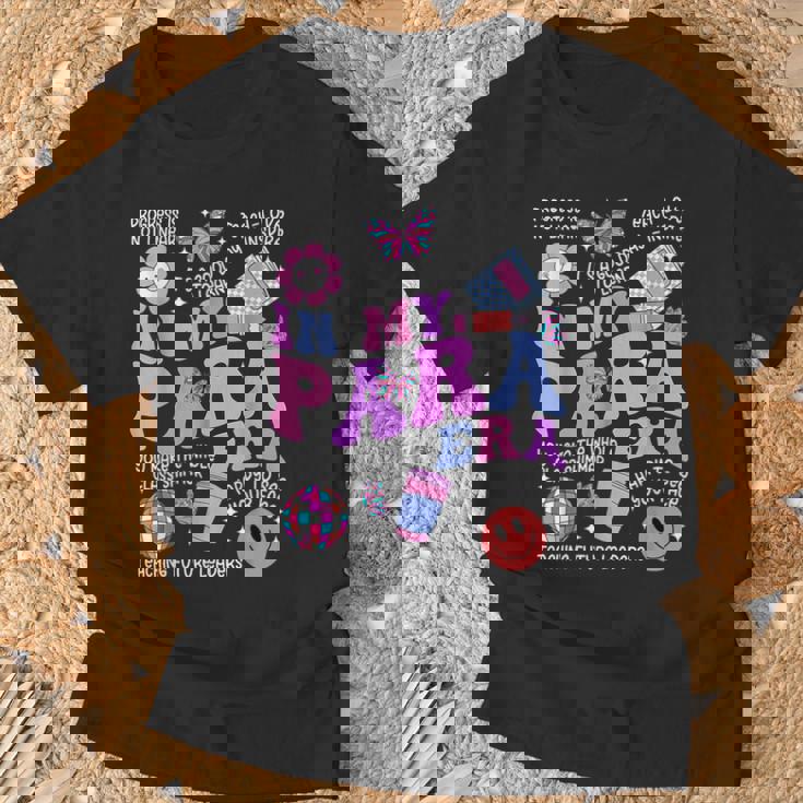 In My Para Era Paraprofessional Paraeducator Back To School T-Shirt Gifts for Old Men