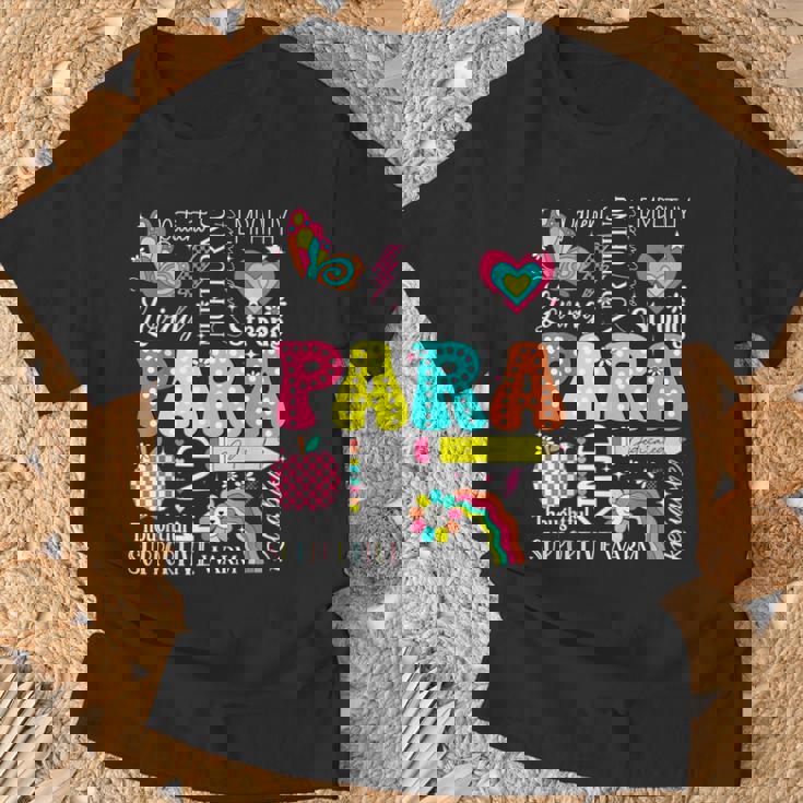 Para Paraprofessional Paraeducator First Day Back To School T-Shirt Gifts for Old Men