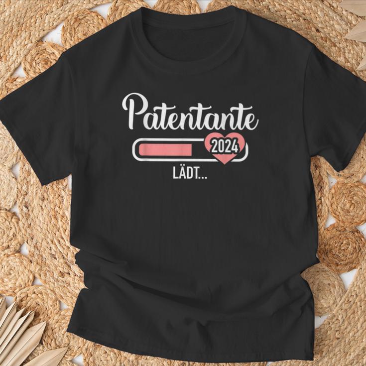 Patentante 2024 Lades Pregnancy Announcement T-Shirt Geschenke für alte Männer