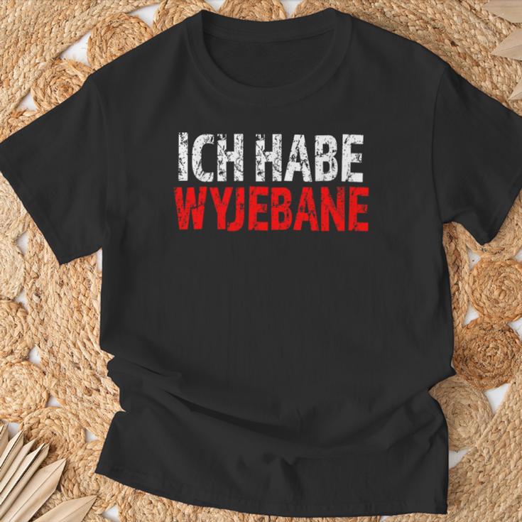 PolskaPolish Slogan Wyjebane Polski T-Shirt Geschenke für alte Männer