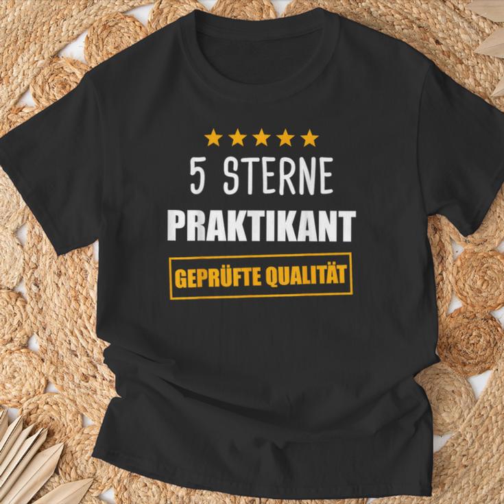 Praktikant Praktikum Praktikanten Praktikantin T-Shirt Geschenke für alte Männer