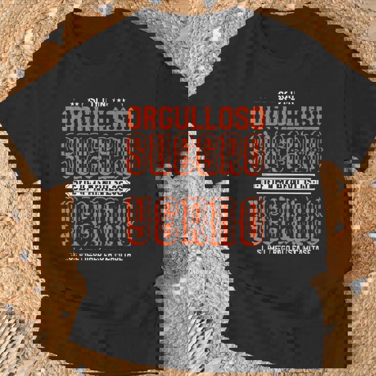 Preciosa Cita De Yerno Para Un Suegro Camiseta unisex Regalos para ancianos