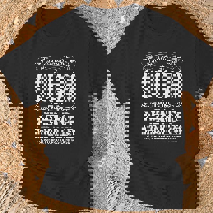 Preciosa Cita Familiar De Yerno Para Una Suegra Camiseta unisex Regalos para ancianos
