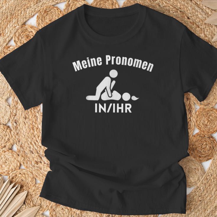 My Pronouns In Her T-Shirt Geschenke für alte Männer