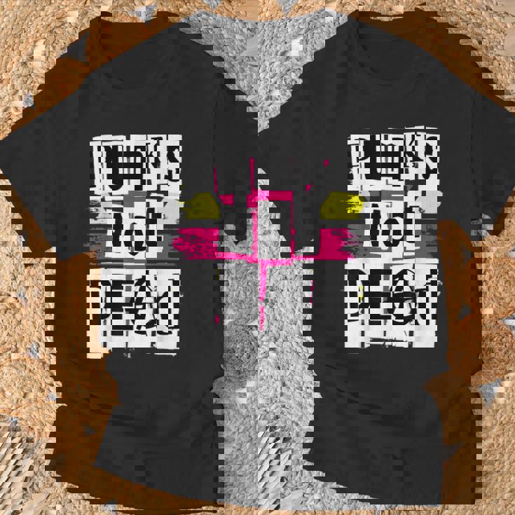 Punks Not DeadPer Gli Appassionati Di Punk Rock Maglietta Regalos para ancianos