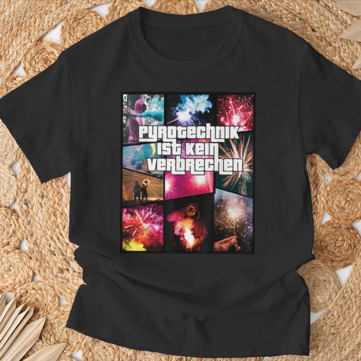 With Pyrotechnik Ist Keinerkommen Fire T-Shirt Geschenke für alte Männer