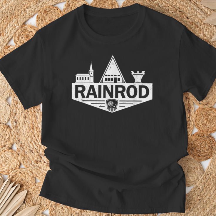 Rainrod Schotten Regional Heimat Hesseogelsberg T-Shirt Geschenke für alte Männer