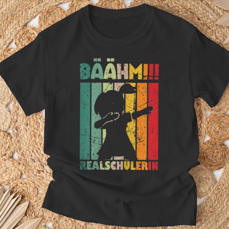 Realschool Bäähm Realschülerin Transition 5 Class Real School S T-Shirt Geschenke für alte Männer