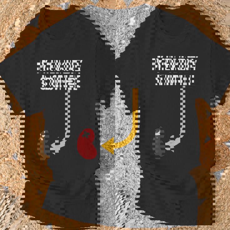 Regalos De Trasplante De Riñón Mis Nuevos Hombres Divertidos Camiseta unisex Regalos para ancianos