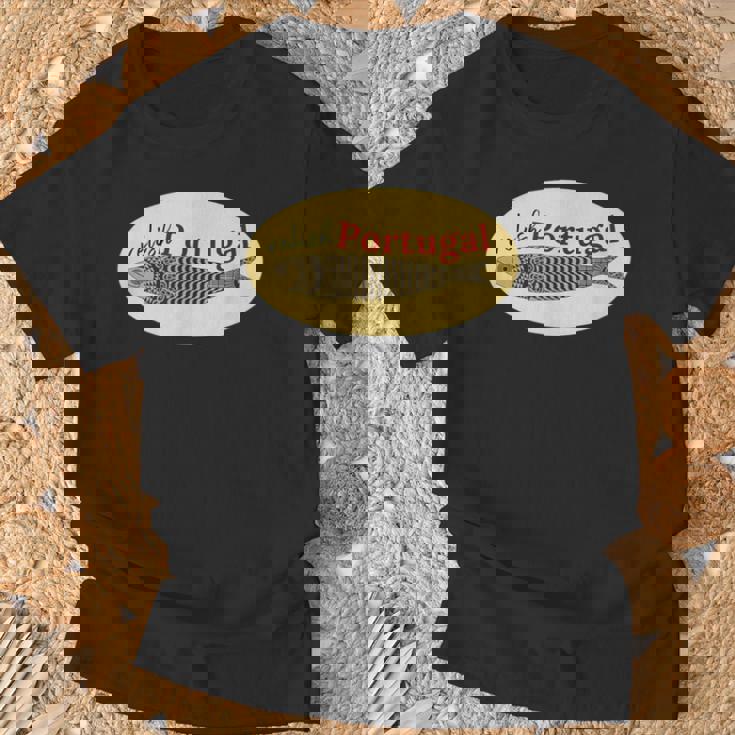 Relish Portogallo Sardine Logo Portoghese Piastrelle Marciapiede Maglietta Regalos para ancianos