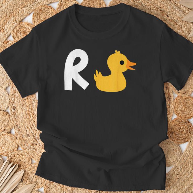 Rente Duck Pension Pension Pensioner Women's T-Shirt Geschenke für alte Männer