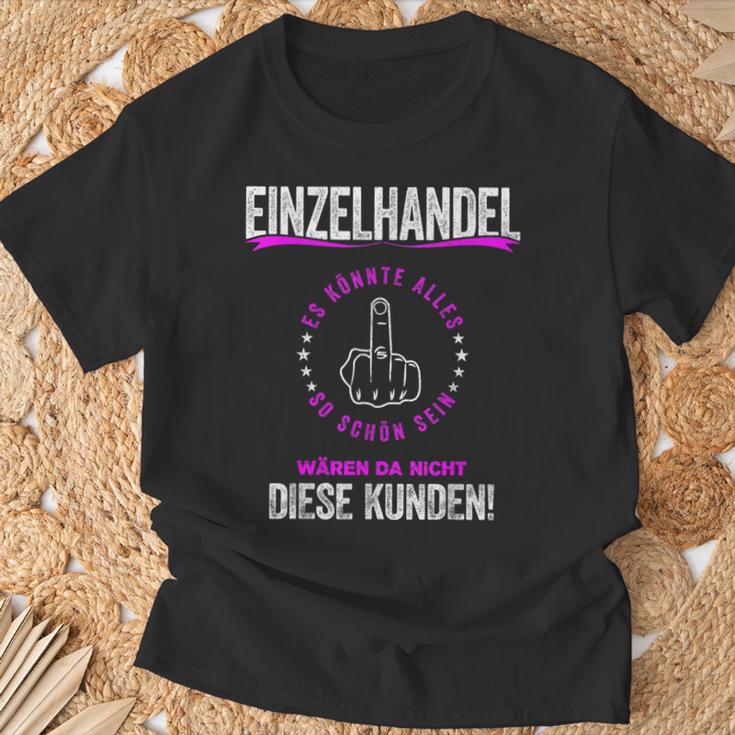 Retail Seller Kaufrau Retail T-Shirt Geschenke für alte Männer