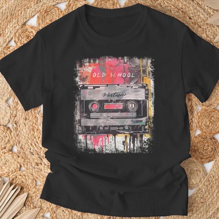 Retro Style Old School Music Tape Cassetteintage Mixtape T-Shirt Geschenke für alte Männer