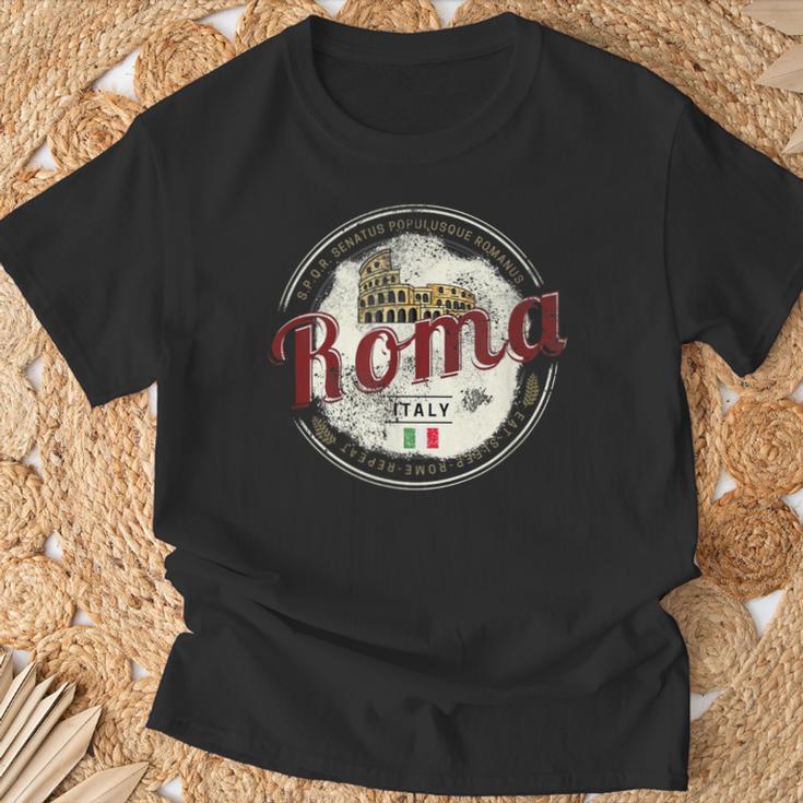 Rom Italien Kolosseumintage Souvenir S T-Shirt Geschenke für alte Männer