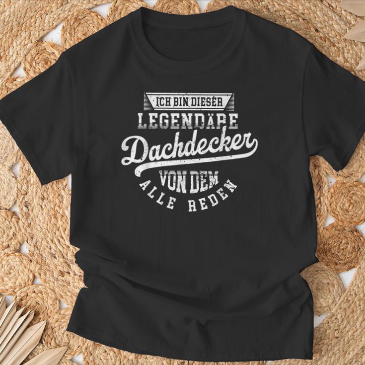 Roofer Legend intage Slogan S T-Shirt Geschenke für alte Männer