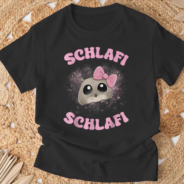 Sad Hamsti Schlafi Schlafi Hamster T-Shirt Geschenke für alte Männer