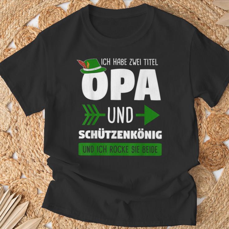 Sagittarius King Grandpa Sports Sagittarius T-Shirt Geschenke für alte Männer