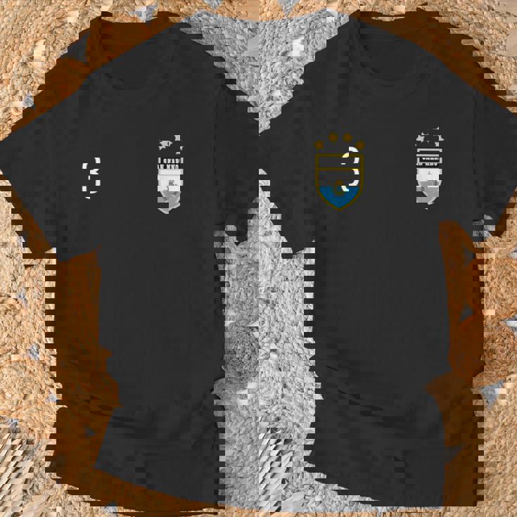 San Marino Numero 3 Maglia Sportiva Calcio Tre Maglietta Regalos para ancianos