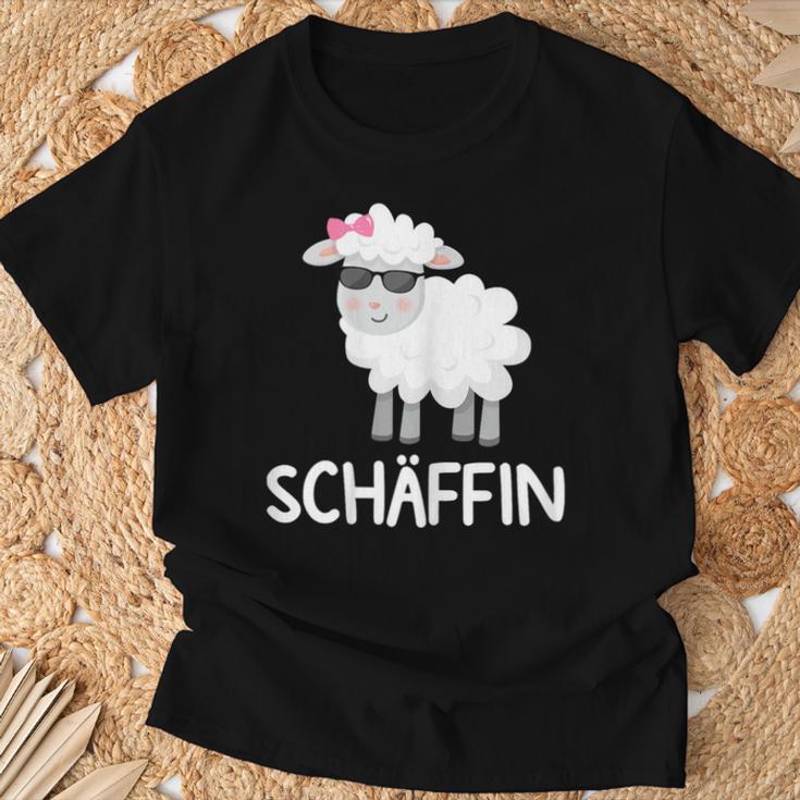 Schäffin Chefin Schäf T-Shirt Geschenke für alte Männer