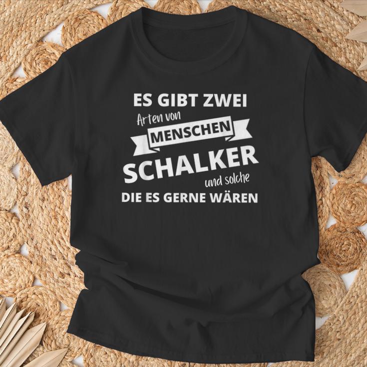 Schalker Gelesenkirchen Glück Auf Schalke T-Shirt Geschenke für alte Männer