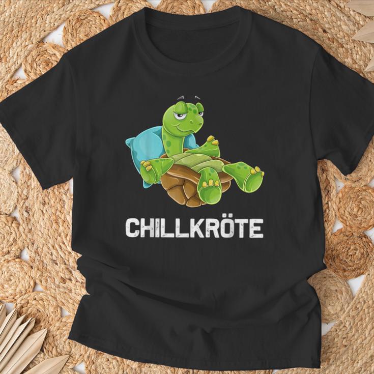 Schlafen Relax Chill Turtles T-Shirt Geschenke für alte Männer