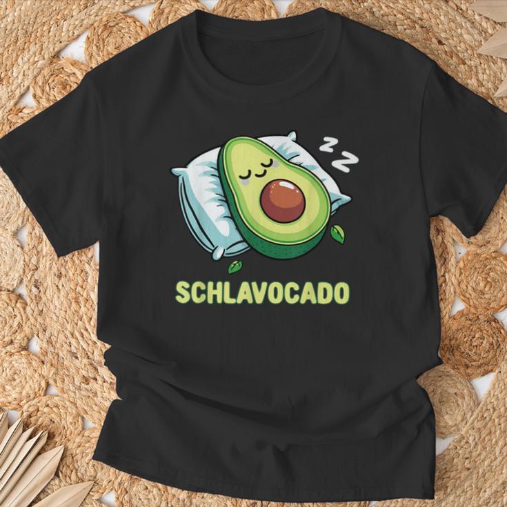 Schlavocado Pyjamas Nightdress Pyjamas Sleep Avocado T-Shirt Geschenke für alte Männer